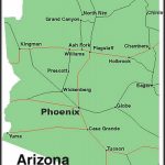 Map Of Arizona Towns And Travel Information | Download Free Map Of Pertaining To Arizona State Map With Major Cities