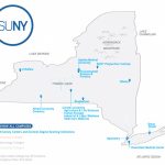 Map Of Campuses   Suny Regarding State University Of New York Map