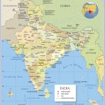 Map Of India   Nations Online Project For Map Of India With States And Cities