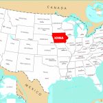 Map Of Iowa | State Map Of Usa | United States Maps In Map Of The Whole United States