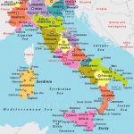 Map Of Italy In English | Italy Political Map. El "prerrenacimiento With Italian States Map
