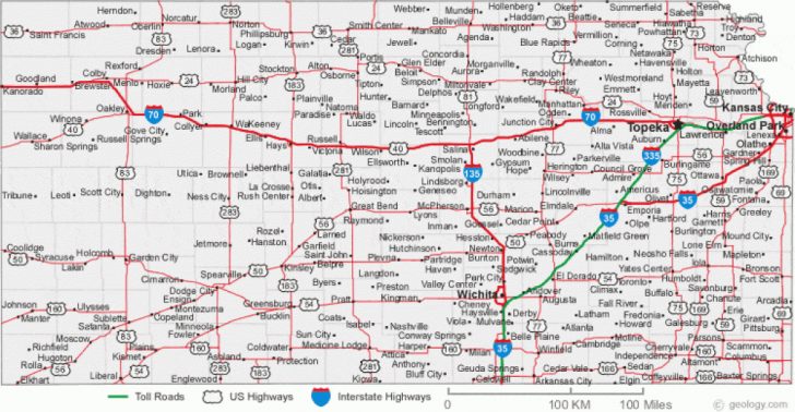 Colorado State Driving Map