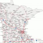 Map Of Minnesota Cities   Minnesota Road Map In Road Map Of Northern States