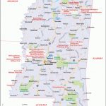 Map Of Mississippi, Mississippi Map (Ms) Intended For Mississippi State Parks Map