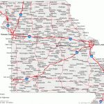 Map Of Missouri Cities   Missouri Road Map Intended For Road Map Of Northern States
