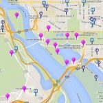 Map Of Monuments And Memorials In Washington, D.c. Pertaining To Map Of Washington Dc And Surrounding States