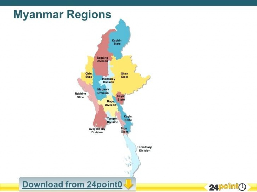 Map Of Myanmar States – Wineandmore regarding Map Of Myanmar States And Regions