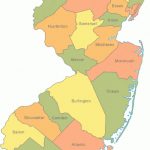 Map Of New Jersey Regarding Map Of New Jersey And Surrounding States