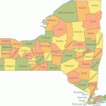 Map Of New York For New York State Map With Cities And Towns