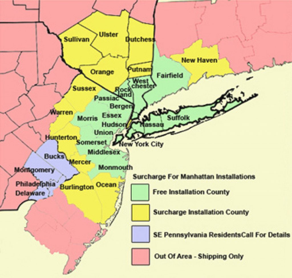Map Of New York Tri State Area Bnhspine with Tri State Area Map