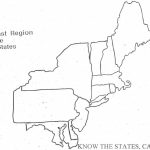 Map Of Northeast Region Of Usa   Mercnet Throughout Northeast States And Capitals Map