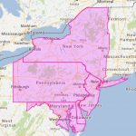 Map Of Ny And Nj | Map Of Usa With Tri State Map Ny Nj Pa