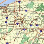 Map Of Ohio Pennsylvania | Holiday Map Q | Holidaymapq ® In Tri State Road Map