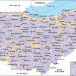 Map Of Ohio | State Map Of Usa With Ohio State Map
