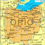 Map Of Ohio Which Became The 17Th State On March 1, 1803. The For Map Of Ohio And Surrounding States