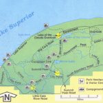 Map Of Porcupine Mountains Wilderness State Park, Ontonagon, Michigan In Map Of Porcupine Mountains State Park