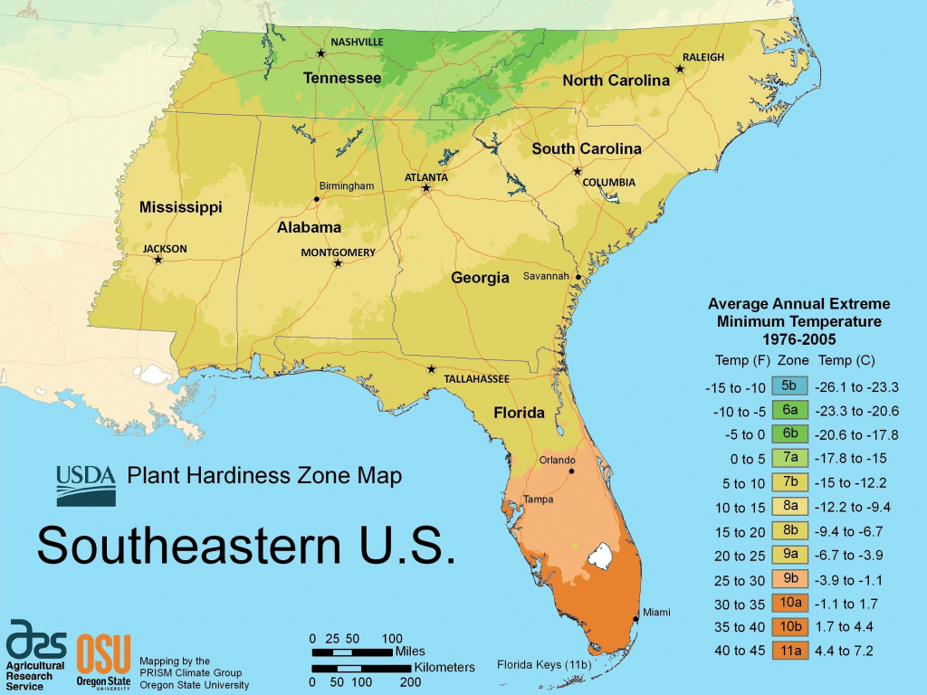 map of the southeast region of the united states