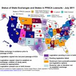Map Of State Exchanges Status – July 2011 | The Alex Miller Intended For States With Exchanges Map