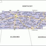 Map Of Tennessee | State Map Of Usa Intended For State Map Of Tennessee Showing Cities
