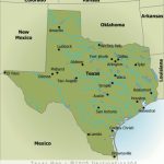 Map Of Texas   Texas State Map Regarding Www Texas State Map