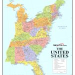 Map Of The Eastern United States And Travel Information | Download Regarding Map Of Eastern United States With Cities
