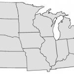 Map Of The Midwest States And Travel Information | Download Free Map Regarding Blank Map Of Midwest States