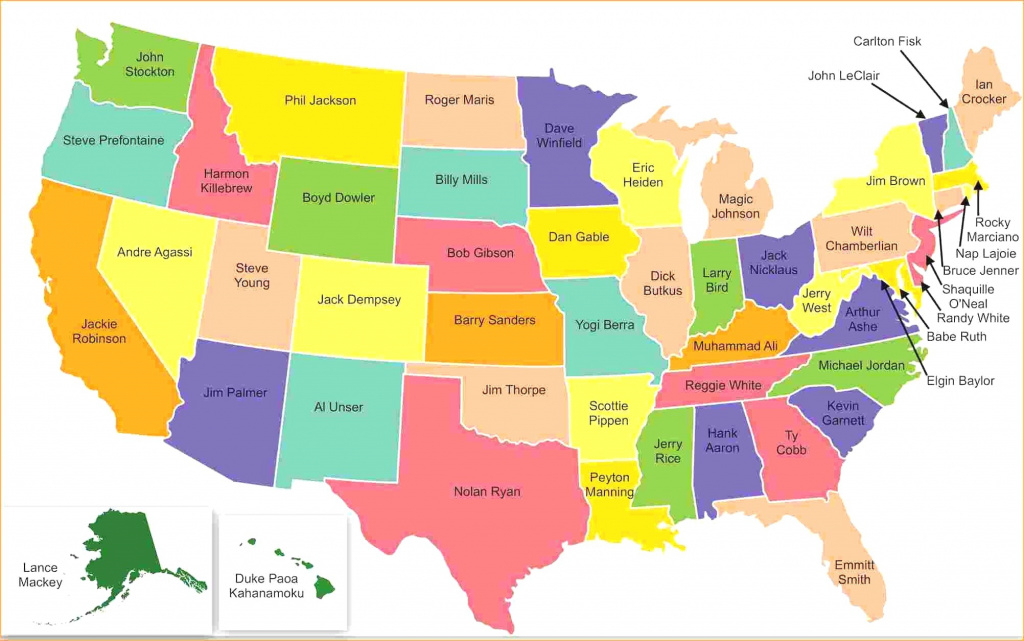 Map Of The United States America With State Names Showyou Me And for Show Me A Map Of The United States Of America
