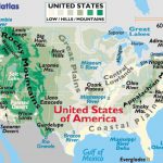 Map Of The United States Mountains And Rivers And Travel Information Intended For United States Map With Rivers And Lakes And Mountains