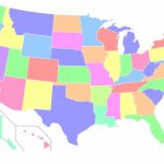 Map Of The Us Colored States Uscapzmc Inspirationa Map The Us Regarding Us Map Color States