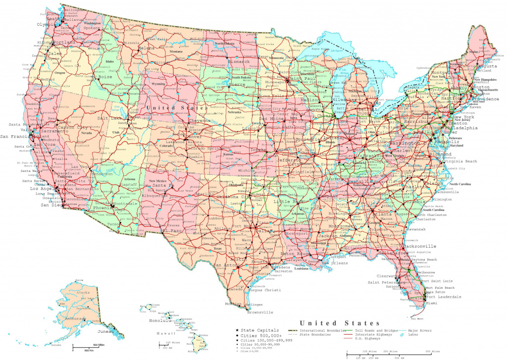 Map Of The Us States | Printable United States Map | Jb&amp;#039;s Travels throughout Free Printable Map Of The United States