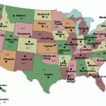 Map Of U.s.a. With State Capitals Labeled | Learn Something New With Us Map With States Labeled And Capitals