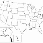 Map Of United States Intended For Map Of United States Outline Printable