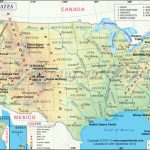 Map Of #usa   Showing Point Of Interest, Major Cities, States And Regarding Map Of Usa Showing States