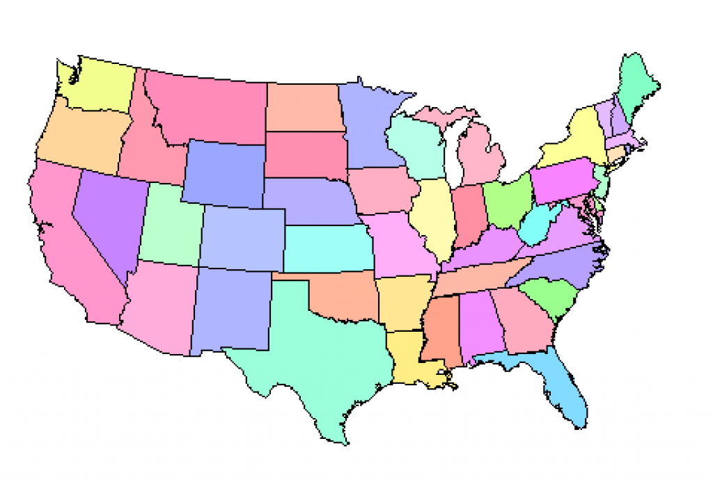 Map Of Usa States Without Names And Travel Information | Download for State Map Without Names