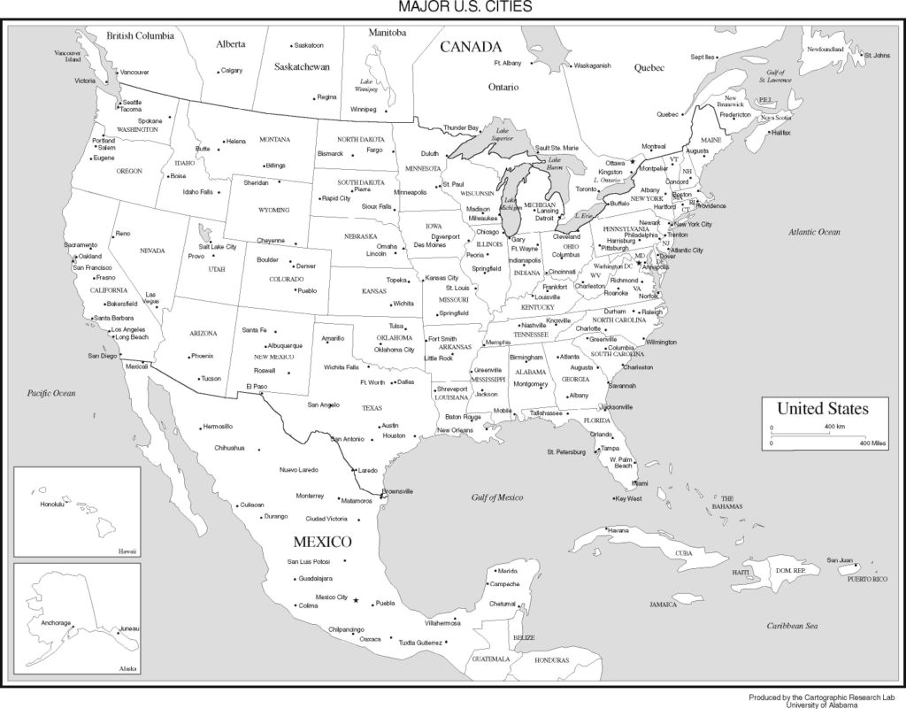 Map Of Usa With Cities Pdf States Printable Maps The United inside Usa Map With States And Cities Pdf