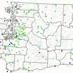 Map Of Washington Lakes, Streams And Rivers With Regard To Washington State Rivers Map