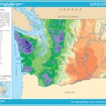 Map Of Washington Lakes, Streams And Rivers With Washington State Flood Map