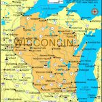 Map Of Wisconsin Capital:madison; Became A State On May 29,1848 Throughout Wisconsin State Campgrounds Map