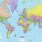 Map Of World Countries And Capitals » Travel With World Map With States And Capitals