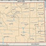 Map Of Wyoming » Travel Intended For Free Wyoming State Map