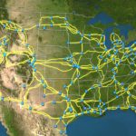 Map Reveals The 113,000 Miles Of Cable That Power America's Internet Within United States Internet Map