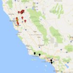 Map Showing The Location Of All Known Golden State Killer Victims Throughout Golden State Map Location