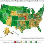 Map Shows Where People Could See Zero, Few Obamacare Insurers In 2018 Regarding States With Exchanges Map