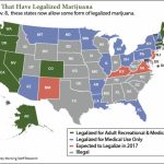 Map] States Legalizing Marijuana In 2017 In Legal Marijuana States Map 2017