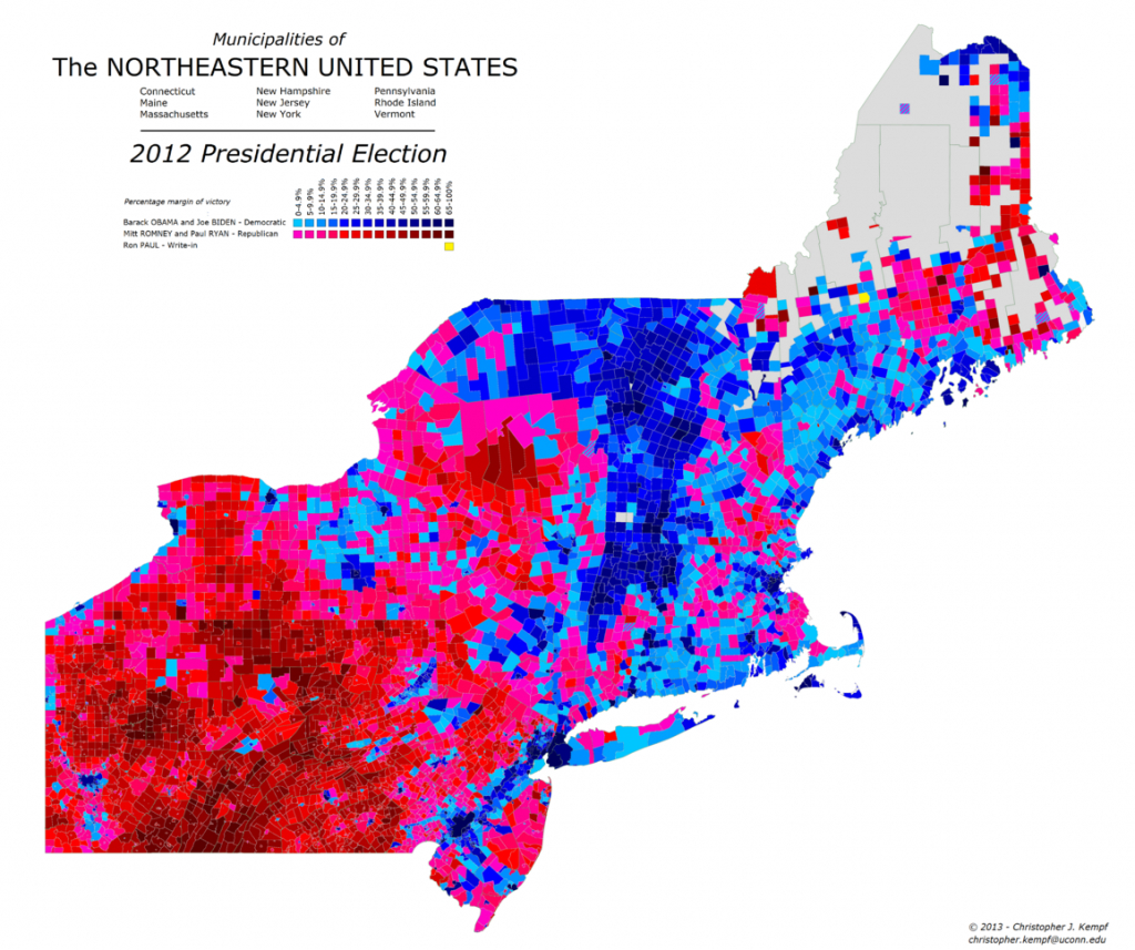 Map: The Partisan Makeup Of The Keystone State | Politicspa inside Nh State Congressional Districts Map