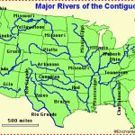 Mapas Dos Estados Unidos Da America | O'er The Land Of The Free And For United States Map With Rivers And Lakes And Mountains