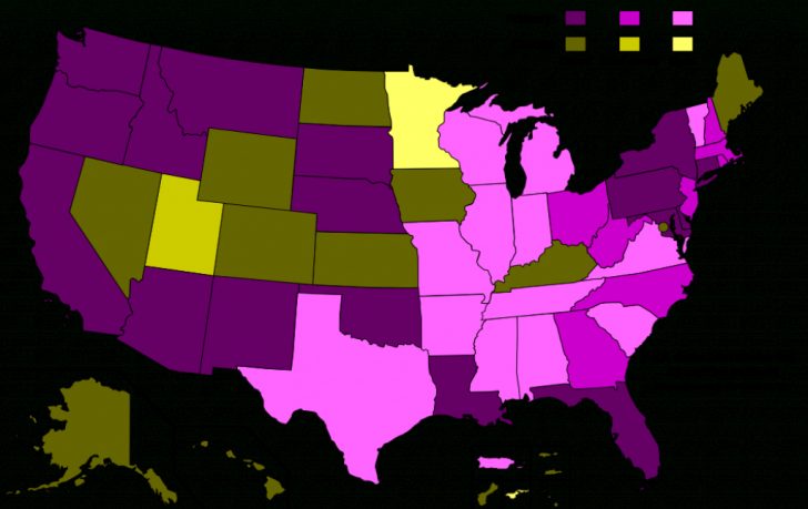 Trump States Map