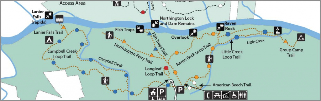 Maps And Brochures | Nc State Parks regarding Crowders Mountain State Park Trail Map