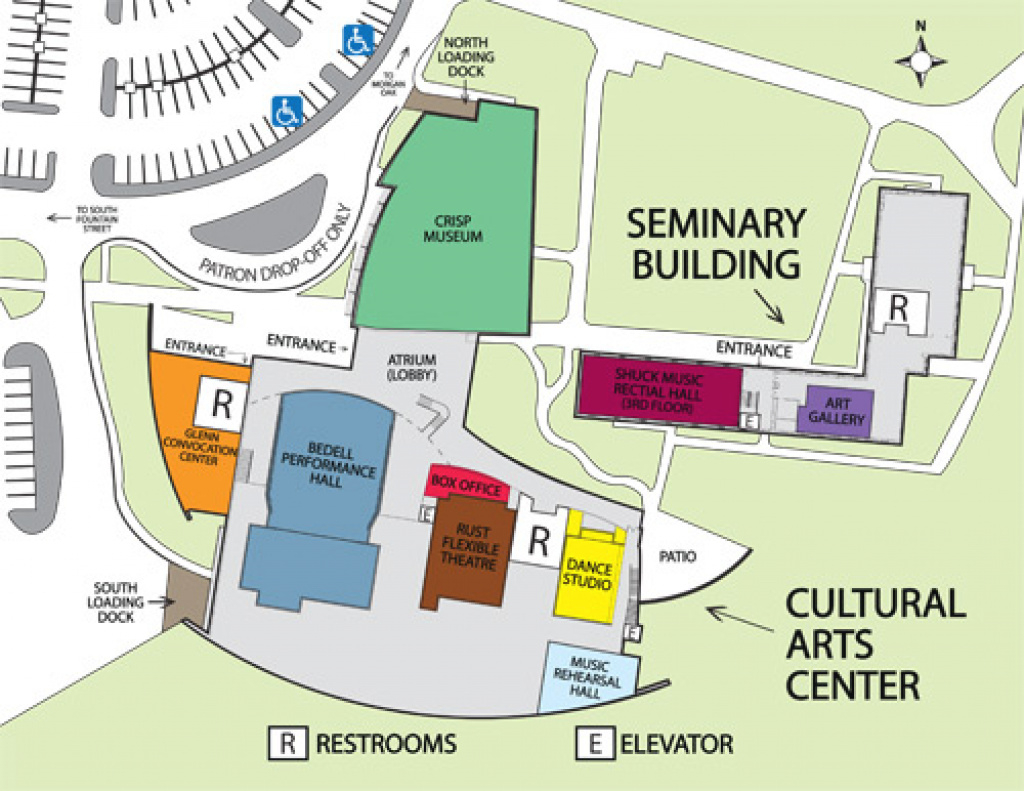Maps, Directions &amp;amp; Parking - Southeast Missouri State University with Missouri State Parking Map