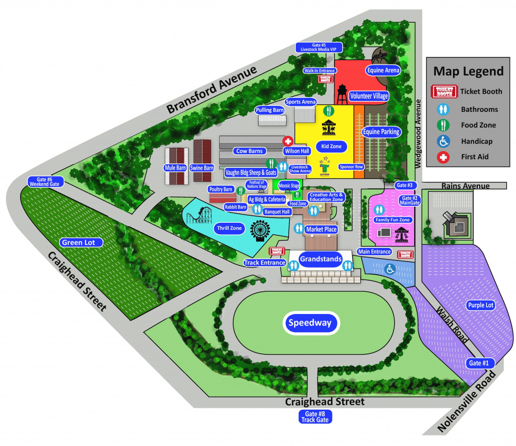Maps &amp;amp; Directions | Tennessee State Fair throughout State Fairgrounds Map